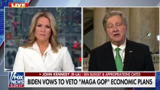 Sen. John Kennedy on Biden's claim that Republicans want to gut social security, Medicare, and Medicaid