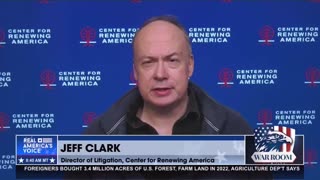 Jeff Clark: Trump not an insurrectionist because 'he left office on time'