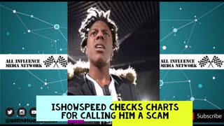 Ishowspeed Checks Chart For saying he Scam