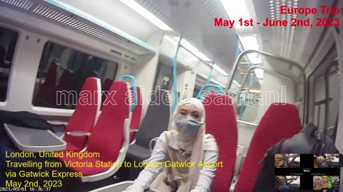 May 2nd, 2023 Victoria Station to London Gatwick Airport on Gatwick Express