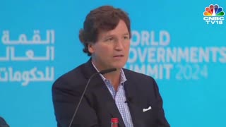 Tucker Carlson Gives Impressive Remarks At World Government Summit