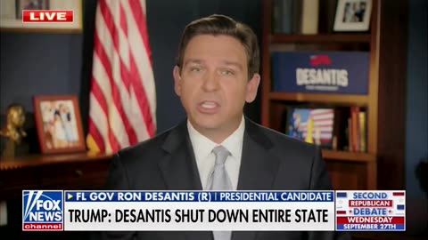 DeSantis Takes Swipe At Trump's Claim He Was Not Allowed To Fire Fauci