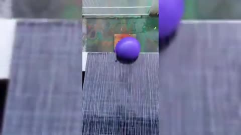 Ball rolls down and smashes bottles 🔥