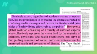 The scientific consensus on what constitutes a healthy diet