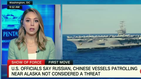 US. military responded to Chinese and Russia vessels near Alaska.