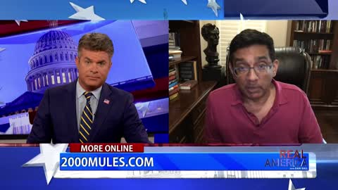 REAL AMERICA -- Dan Ball W/ Dinesh D'Souza, 2000 Mules Coming To OAN OCTOBER 15th!, 10/4/22