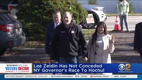 Zeldin not conceding in New York governor's race