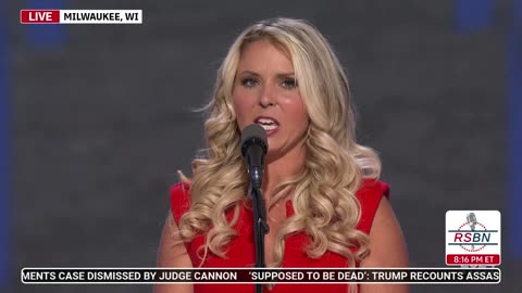 WATCH: Sarah Philips at 2024 RNC in Milwaukee, WI - 7/17/2024