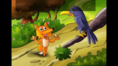 The_Fox_and_The_Crow_Story_in_Hindi___Moral_Stories_For_Kids__#@sonuaarti160