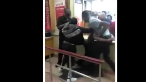 A Fight At Church's Chicken