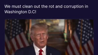 1.25.23 | President Trump: We Must Clean Out the Rot, Corruption in D.C