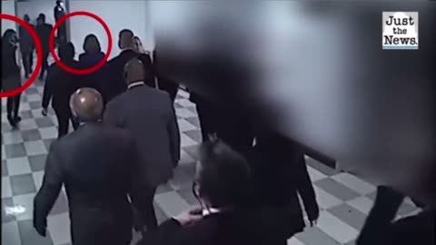 Never-Before-Seen Footage Shows Pelosi Escorted From The Capitol On J6