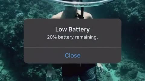 Low battery is funny