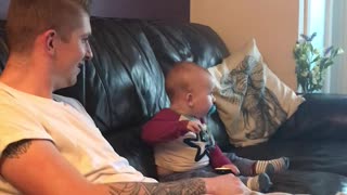 Kid Ignores Attempts to Interrupt TV Time