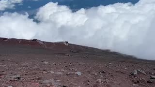 Top of Mount Fuji