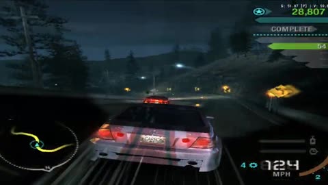 NFS Carbon - Challenge Series Bronze Canyon Duel Event Gameplay(AetherSX2 HD)