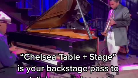 "Chelsea Table + Stage" is your backstage pass to