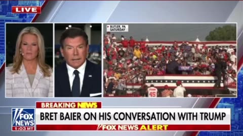 Brett Braier on his conversation with Trump