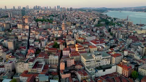Istanbul, Turkey 8K Video Ultra HD 120 FPS in Drone View-8