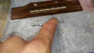 60's KAY N-2 GUITAR PT.3 CLEANING GLUE, FIX -n FIND BRIDGE PARTS