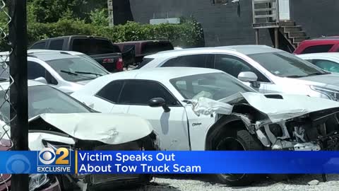 Victim says towing company drove her car around, incurred violations