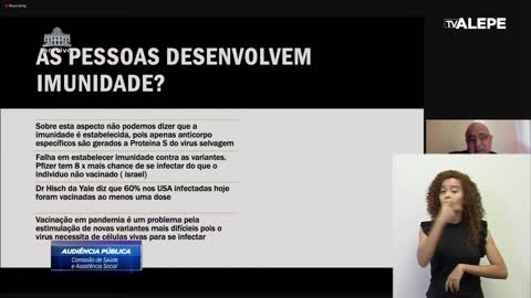 Audiência Pública - Obrigatoriedade da Vacina - 09/12/2021