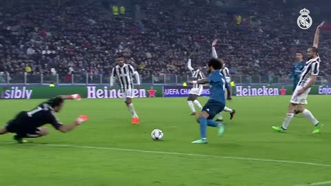 Juventus 0–3–Real Madrid in the 2017–18 UCL after Cristiano Ronaldo's incredible bicycle kick.