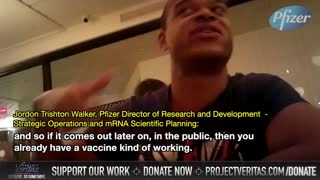 Project Veritas BOMBSHELL: Pfizer Exploring "Mutating" COVID-19 Virus For New Vaccines “Gain of Function is Different from Directed Evolution” 🤯