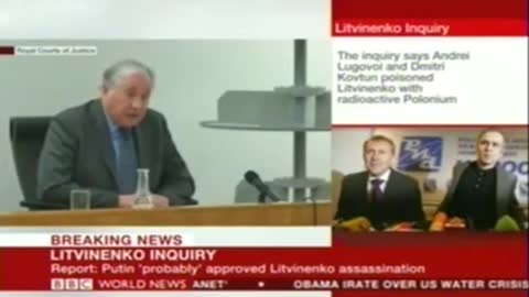 Cobertura da BBC Sobre o Envenenamento de Alexander Litvinenko