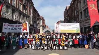 Pro-Life Rosary Rally attacked in Dublin (Irish Society for Christian Civilisation) 14-07-24