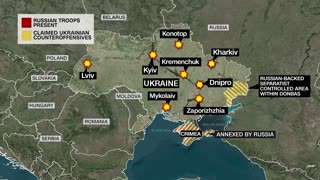 Russia carries out wave of attacks against Ukraine