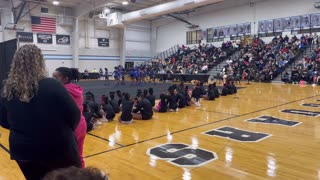 At a cheer competition