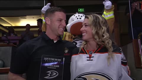 Anaheim Ducks - Salute To Those Who Serve Video