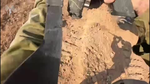 When Hamas terrorist sttacks IDF soldiers from his hideout