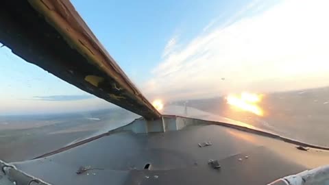 The flight of Su-24M of the 7th brigade of tactical aviation of the Air Force of Ukraine.