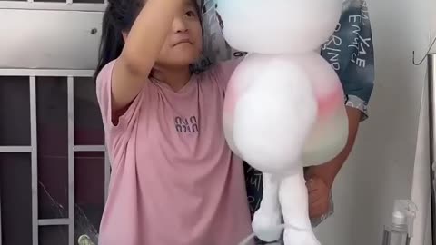 Making Marshmallow Doll