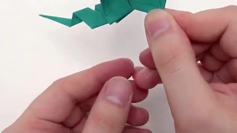 DIY Paper Dragon in MINUTES! | Easy Craft Tutorial