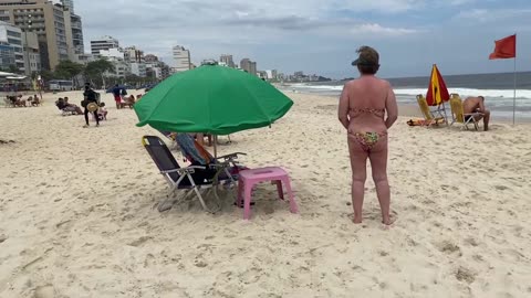 🇧🇷Rio de Janeiro LEBLON Beach Walk Tour BRAZİL 🌴