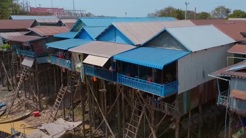 Exploring Kampong Phlu: Life on Stilt Houses during the Rainy Season