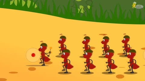 The melody of ants marching | to war