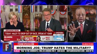 Morning Joe: Trump hates the Military?