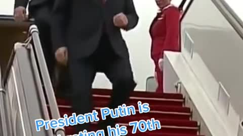 President putin celebrates his 70th birthday today