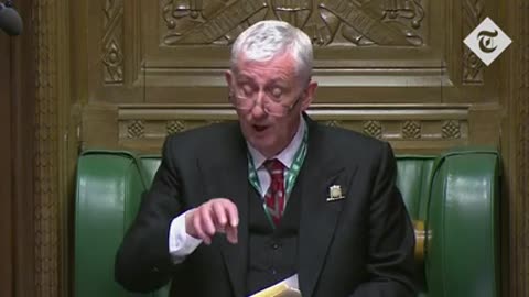 Sir Lindsay Hoyle has apologised after Tory and SNP MPs walked out of the Commons