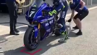 Fast enough..? 😱😍Best Yamaha R1M motogp bike #bike #fast #fyp #viral