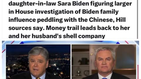 Money trail leads back to daughter in law Sara Biden and husband's shell company