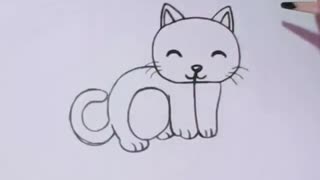 How to Draw a Cat from the Word "Cat"