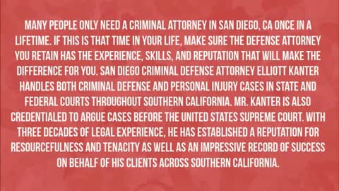 • San Diego DUI lawyer