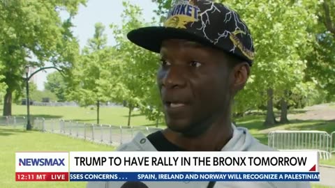 Patriots In The Bronx Throw Their Support Behind Trump -- 'Donald Trump Is the Man'