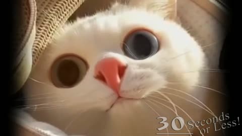 WARNING: Best FUNNY CAT videos!!!(30 seconds or less