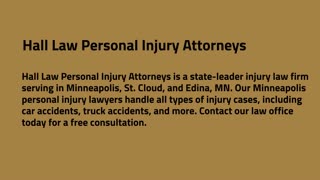 Minneapolis personal injury lawyers